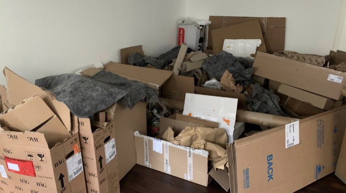 Wohnungsauflösung vorher